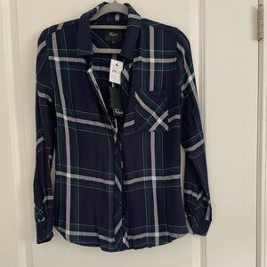 Rails Hunter Midnight Forest Button Down Shirt